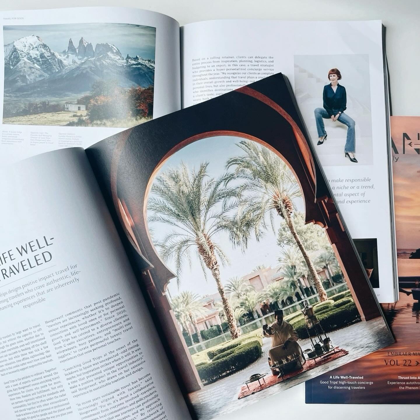 A few months ago, I was invited to interview for *Advantage Magazine&rsquo;s* Travel for Good section, and I recently received the hard copies. I&rsquo;m so happy with how it turned out. Amber Hunter at @hunterandijournal captured the heart of what w