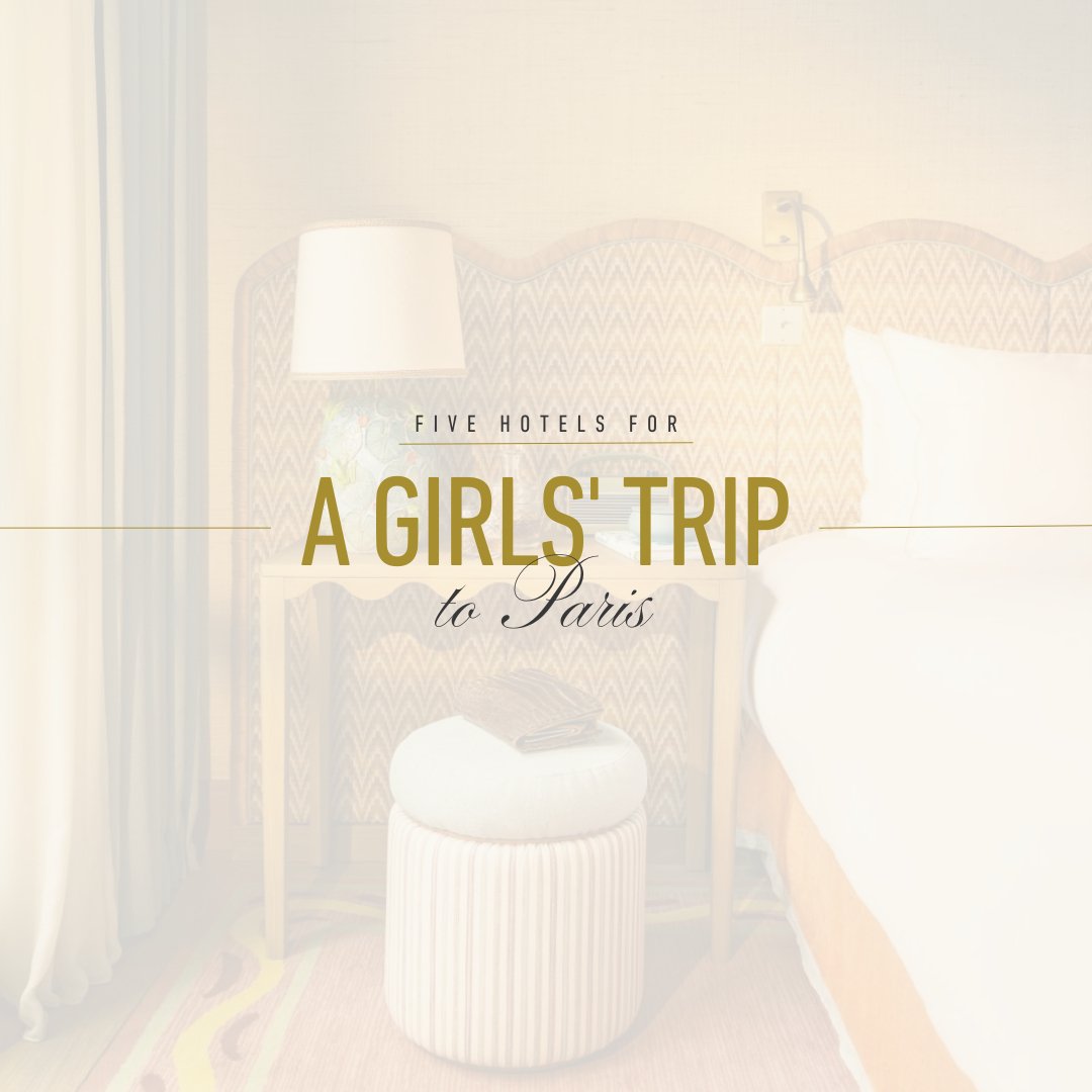 I never considered myself a girls&rsquo; trip type until I had two sons. Living with three masculine humans often has me craving getaways to places filled with florals, soft scents, and next-level pampering. Consider me converted. ⁠
⁠
Enter the girls